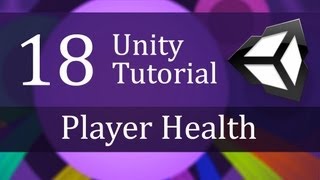 18 Unity Tutorial Player Health  Create a Survival Game [upl. by Ellenet]