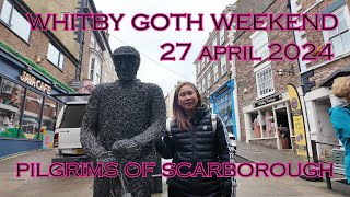 whitby goth weekend 27th april 2024 [upl. by Ahsielat]