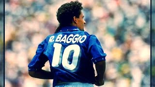 Roberto Baggio  27 goals for Italy 1988  1999 [upl. by Merrie]