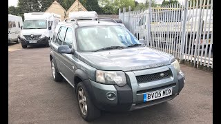 2005 LAND ROVER FREELANDER SUV REVIEW [upl. by Naugan]