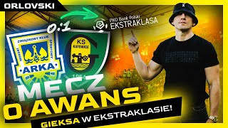 ARKA GDYNIA vs GKS KATOWICE  ORLOVSKI VLOG  MECZ O AWANS DO EKSTRAKLASY [upl. by Aihsoek]