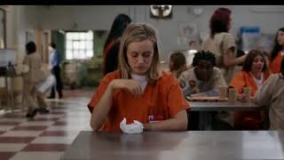 OITNB  Alex and Piper cake in the trash 1x02 Sub Español [upl. by Boonie]