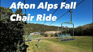 Afton Alps Ski Swap Chair Ride [upl. by Marte]