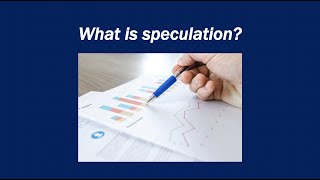 What is speculation [upl. by Dey]