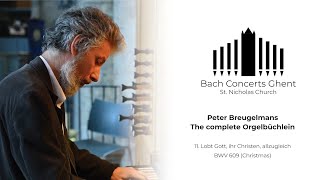 BWV 609  Lobt Gott ihr Christen allzugleich  Peter Breugelmans [upl. by Cathy]