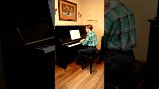 Bachs Invention No 8 Bach invention piano music classical baroque shorts how to play fast [upl. by Daukas]