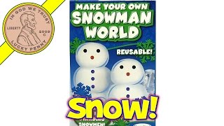 Make Your Own Snowman World  Make Snowballs Igloos amp More [upl. by Barnet]