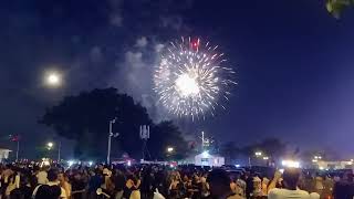 Fireworks display at the festival 2024 [upl. by Kcor]