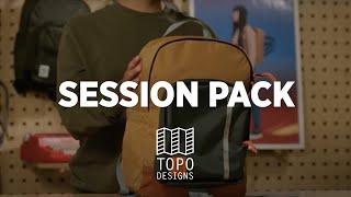 Perfect EDC Backpack  Topo Designs Session Pack [upl. by Zertnom]