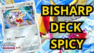 DECK BISHARP PIDGEOT SPICY POKEMON TCG POCKET [upl. by Aniz621]