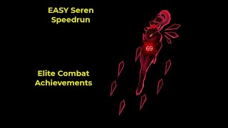 EASY Sub 4 Minute Fragment of Seren Speed Trialist  Elite Combat Achievement with Commentary [upl. by Ramsay]