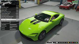 GTA 5 Grotti Itali GTO Stinger TT Ferrari Roma DLC Vehicle Customization [upl. by Nahtanod]