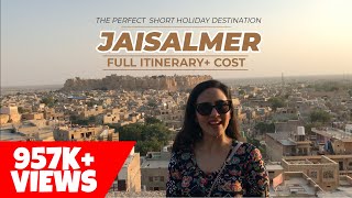 Weekend Holiday in Jaisalmer  Itinerary Top Places and Budget  Day 1 [upl. by Noeled]