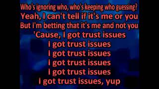 Robyn Ottolini  Trust Issues karaoke by request [upl. by Marj874]