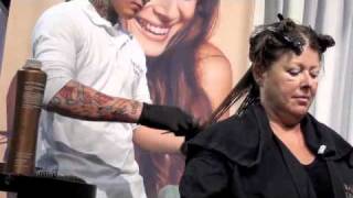 COSMETOLOGY BRAZILIAN BLOWOUT Hair straightening class [upl. by Phillida725]