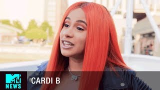 Cardi B on How Kodak Black Inspired Bodak Yellow  MTV News [upl. by Joshi184]