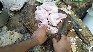 trik cara cepat bersihkan ampla ayam chicken tutorial [upl. by Anin]