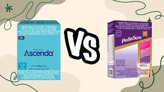 ASCENDA VS PEDIASURE NUTRITION FACTS BASED REVIEW MILK FOR 13 YEARS OLD [upl. by Ehpotsirhc277]