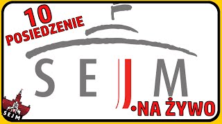 10 Posiedzenie Sejmu dzień 1 24042024 [upl. by Ayekel]