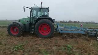 Fendt 716 uprawa bezorkowa GPS rtk [upl. by Nnylasor]