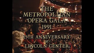 The Metropolitan Opera Gala 1991 Part1 [upl. by Epstein]