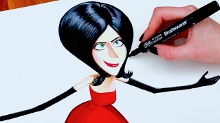 MINIONS Drawing SCARLET OVERKILL [upl. by Rayshell]