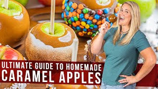 Ultimate Guide To Homemade Caramel Apples [upl. by Buschi]