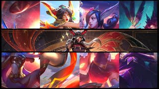 All Xayah ults  sound and visuals [upl. by Dnalsor527]