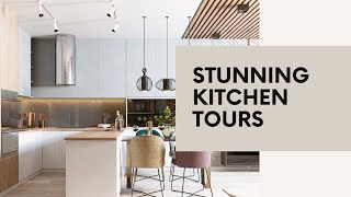 Top 7 Unique Kitchen Tours You Need to See [upl. by Bixby]