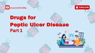 Drugs to treat peptic ulcer  Part 1 lippincott  Pharmacology  antacids  H2 antagonist [upl. by Annah286]