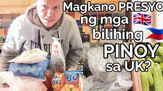 Magkano ba ang mga bilihing PINOY sa UK  Affordable ba Or overpriced na  Filipino BritishIrish [upl. by Naed589]