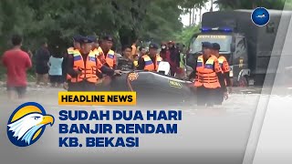 Ribuan Rumah di Bekasi Terendam Banjir [upl. by Etteragram198]