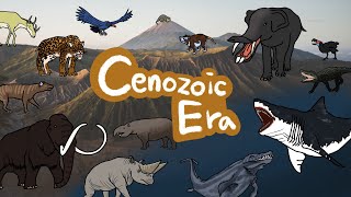 Cenozoic era animals  What kind of animals lived after dinosaurs   Kids Draw [upl. by Norah]