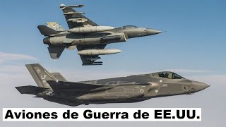 Top 10 Aviones de Guerra mas Poderosos de Estados Unidos [upl. by Kevina]