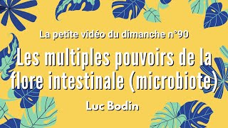 LES MULTIPLES POUVOIRS DE LA FLORE INTESTINALE MICROBIOTE  La petite vidéo du dimanche n°90 [upl. by Areema]