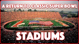 Will Another Super Bowl Ever be Played at a Classic College Stadium [upl. by Aramoiz]