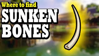 Where to Find SUNKEN BONES in Grounded 2023 [upl. by Analrahc973]