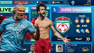 DLS 24  LIVERPOOL vs MAN CITY 22🤯🔥  SUPER CHALLENGE  Haaland ampMo Salah🔥DREAM LEAGUE SOCCER [upl. by Hacim279]