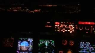 Tunisair Final Approach Rnw 29 Tunis Airport A320 TSIMI TU 791 LHR  TUN 16112012 [upl. by Kauslick]