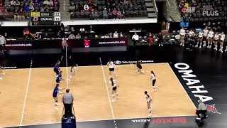 Summit League Womens Volleyball Highlights  Oct 31 [upl. by Ayotnahs]