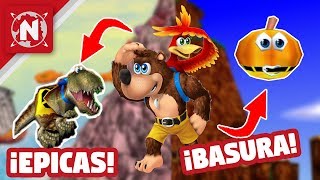 Las MEJORES y PEORES Transformaciones de BanjoKazooie [upl. by Christoforo]