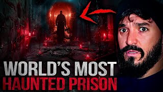 OUR TERRIFYING NIGHT in HAUNTED “PRISON of TORTURE” VIEWER WARNING [upl. by Hun]