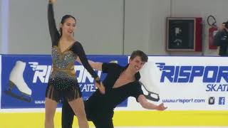 Lombardia Trophy 2017 SD Misato Komatsubara Tim koreto [upl. by Tyree]