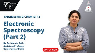 Electronic Spectroscopy Part 2  Engineering Chemistry  S Chand Academy [upl. by Loria849]