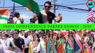 India Independence Day Parade Edison 2024 [upl. by Sherer]