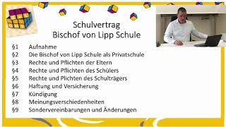 Schulanmeldung an der Bischof von Lipp Schule  Anmeldung 0710März818 Uhr amp 11März813 Uhr [upl. by Sylera]