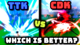 CDK vs TTK Which One is THE BEST for PVP [upl. by Nafets]