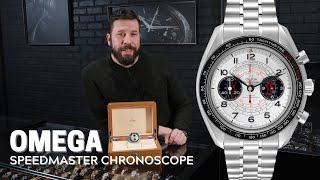 Omega Chronoscope Steel Silver Dial Mens Watch 32930435102002 Review  SwissWatchExpo [upl. by Haywood]