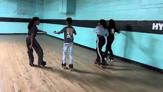 My babies getting their roll on skatekingstl skateking thenextgeneration rolling [upl. by Vasileior822]