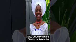 missNigeria missuniverse beauty beautiful chidimma chichi gospel [upl. by Retxed]